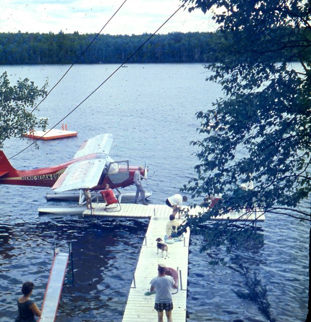 1958 Seaplane Mrs Taylor, Rocky and Mr Myer