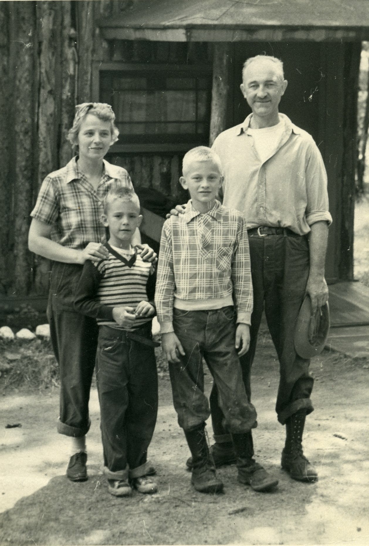 1950 family photo